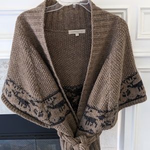Lineamaglia Open Front Cardigan